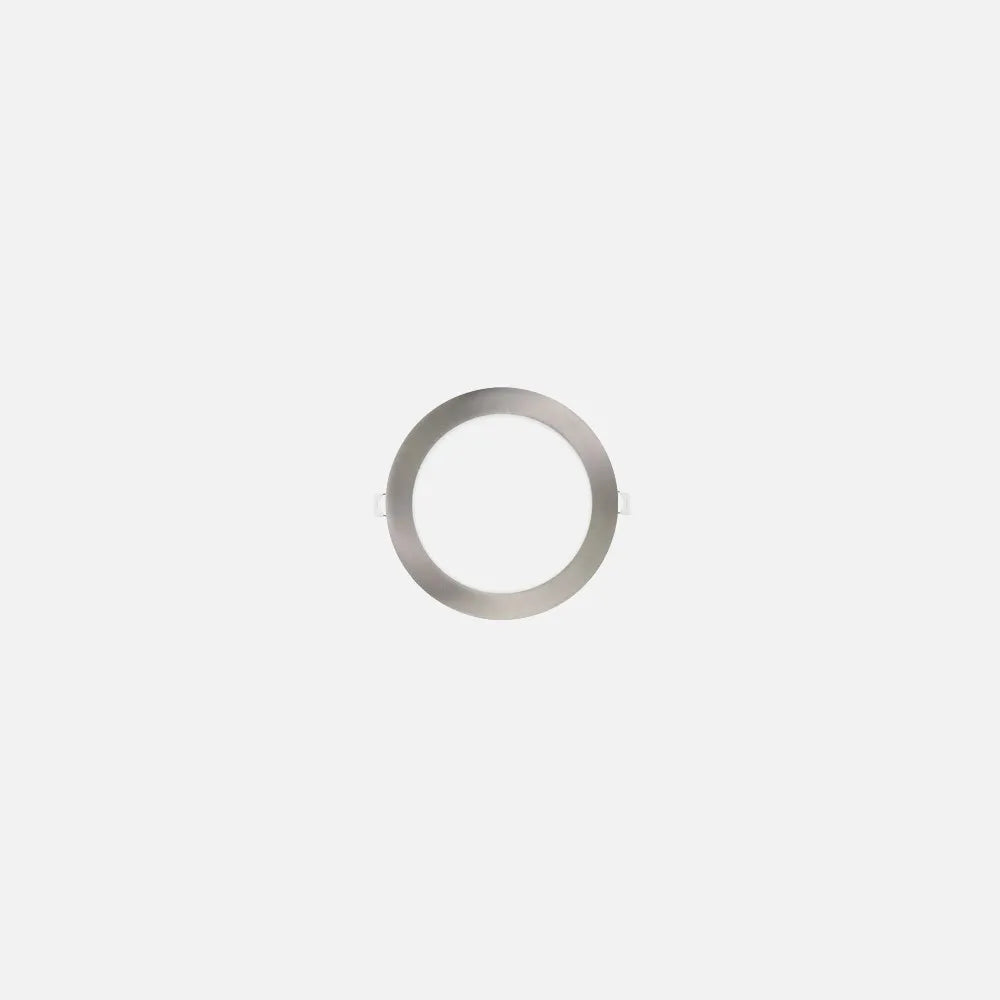 Detalle del downlight LED empotrable redondo de 4 W de aluminio y policarbonato
