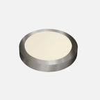 Downlight LED de superficie redondo acabado níquel de 22,5 cm de diámetro