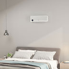 Calefactor de pared blanco en un salón