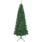 Árbol de Navidad con base de metal, vista frontal