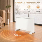 Control con app Tuya, Alexa, Google Home o panel táctil LED