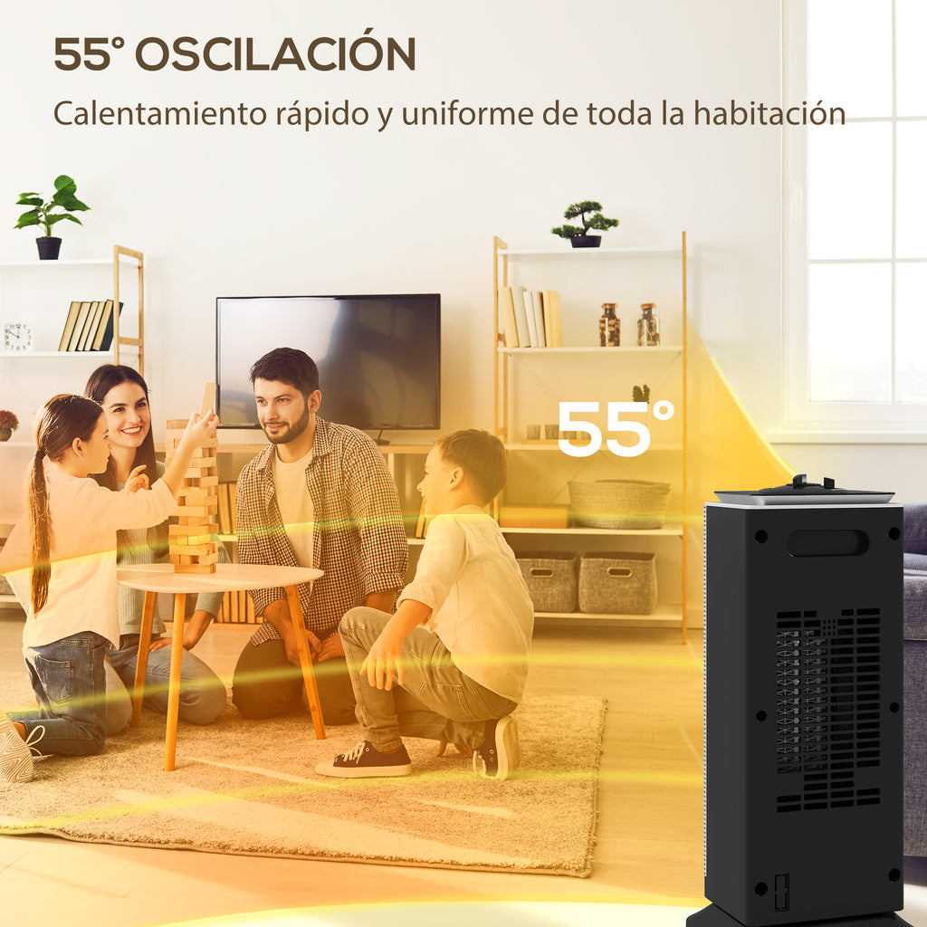 Oscilación de 55°