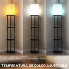Temperatura de color ajustable: 3000 K, 4500 K y 6500 K