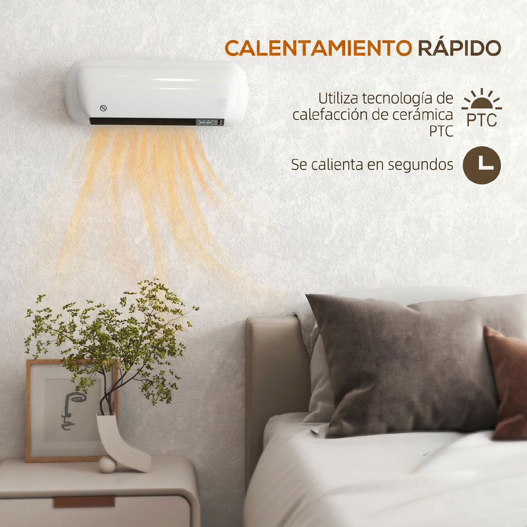 Oscilación de 30° para repartir el calor