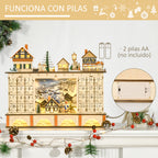 Luces LED integradas del calendario