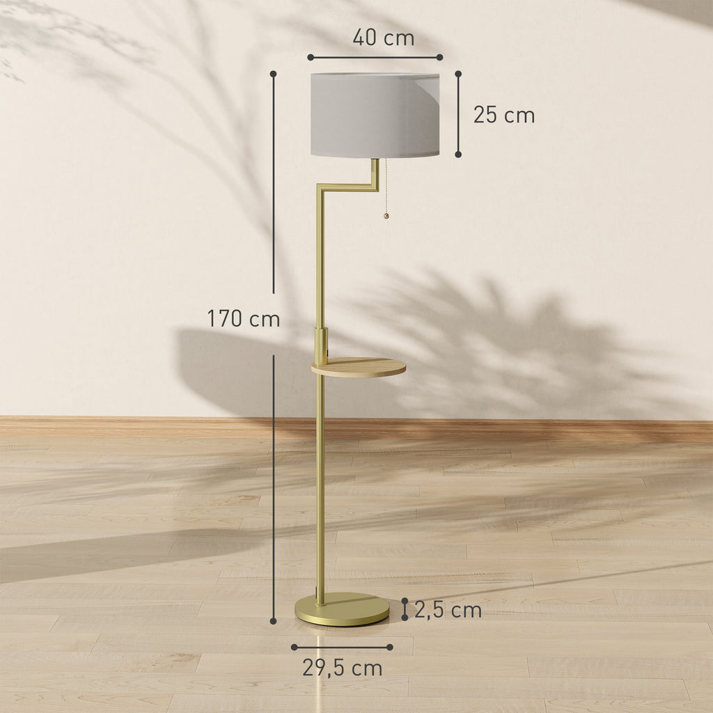 Medidas de la lámpara de pie: Ø 40 cm y 170 cm de alto
