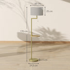 Medidas de la lámpara de pie: Ø 40 cm y 170 cm de alto
