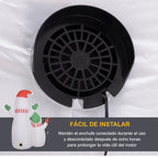 Fácil de instalar: motor del muñeco de nieve hinchable y consejo para prolongar su vida útil