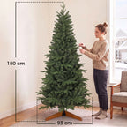 Medidas del árbol: 180 cm de alto y 93 cm de ancho