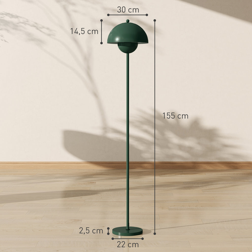 Medidas de la lámpara de pie: Ø 30 cm y 155 cm de alto