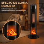 Oscilación de 70° y gran rejilla frontal