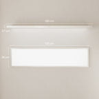 Medidas del plafón LED: 120 × 30 × 3,7 cm