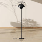 Medidas de la lámpara de pie: Ø 30 cm y 155 cm de alto