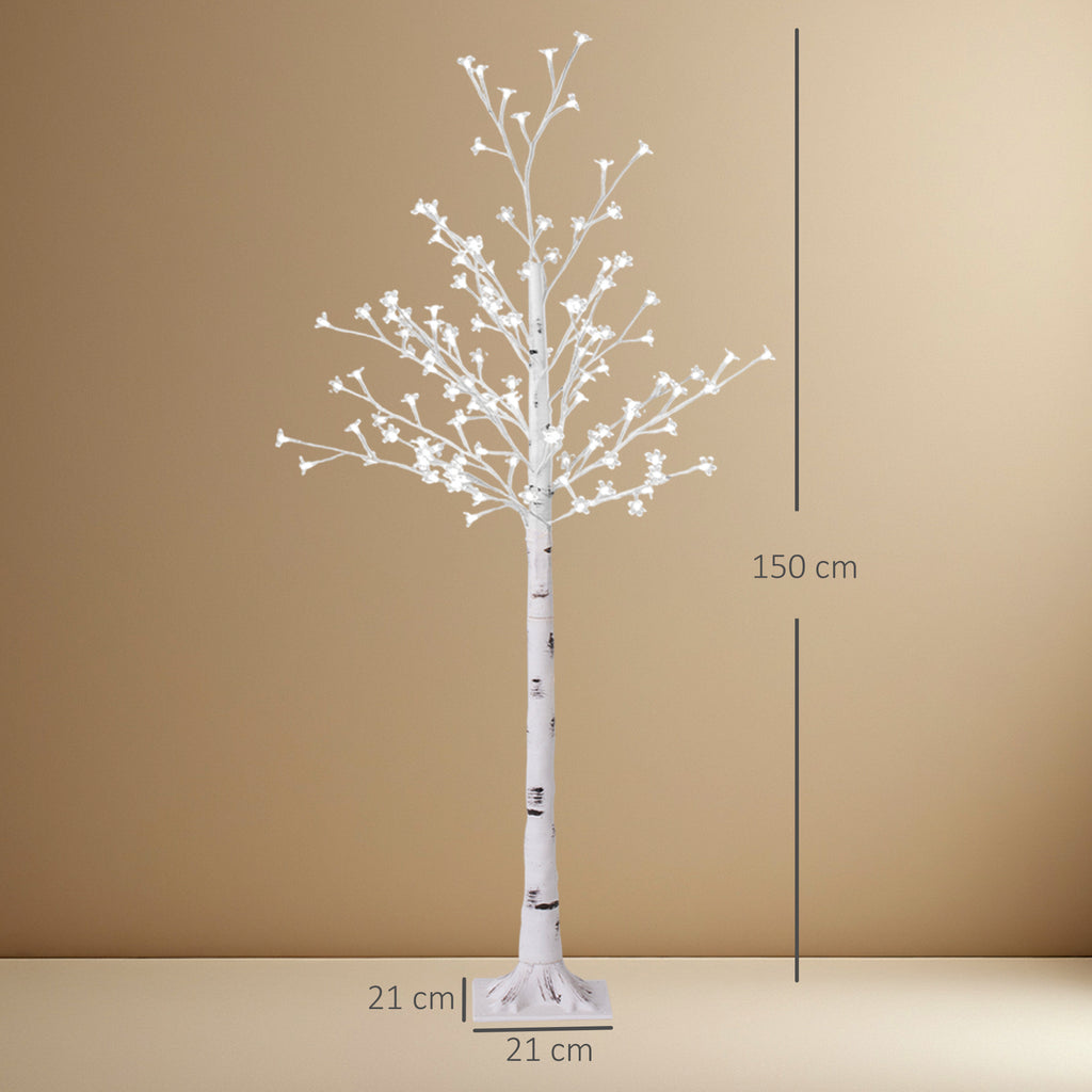 Medidas del árbol: 21 × 21 × 150 cm