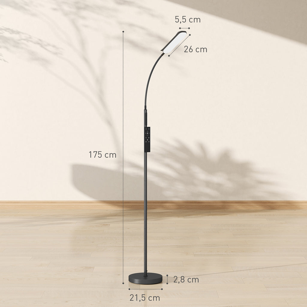 Medidas de la lámpara de pie: Ø 22 cm y 175 cm de alto
