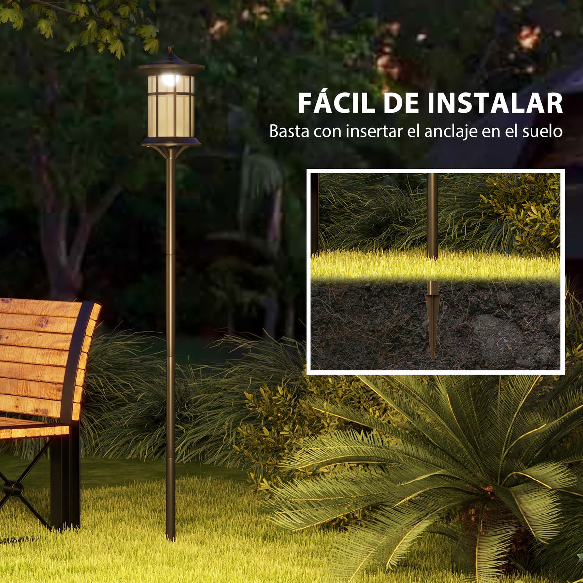 Marco de acero inoxidable resistente IP44