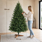 Medidas del árbol: 180 cm de alto y 115 cm de ancho