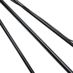 Estructura triangular de metal estable y duradera