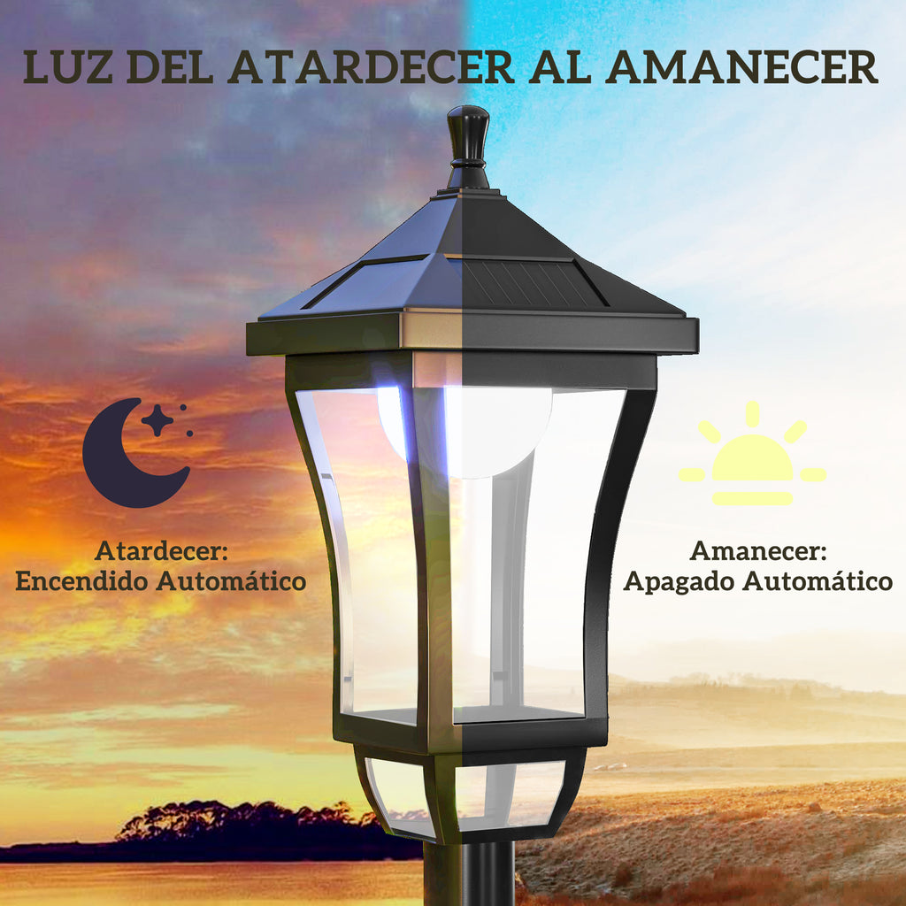 Hasta 6 horas de iluminación nocturna